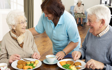 help for life elderly care home healthy food